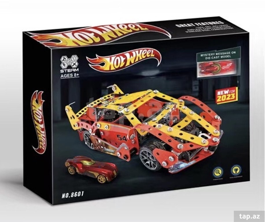 Metal Hot Wheel High-Speed Sports Car Toy For Kids