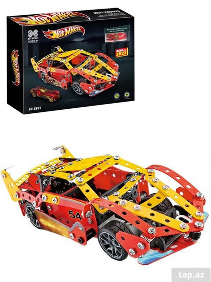 Metal Hot Wheel High-Speed Sports Car Toy For Kids