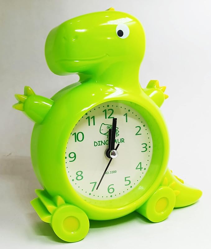 Table Clock Dinosaur  with Single Step Buzzer Alarm Sound