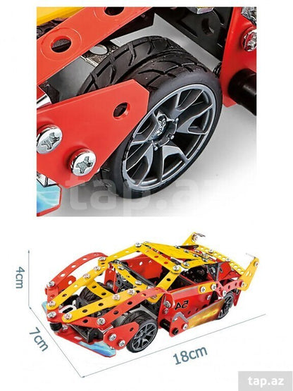 Metal Hot Wheel High-Speed Sports Car Toy For Kids