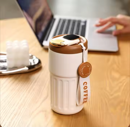 Vacuum Flask | Practical Thermal Cup With Comfortable Grip