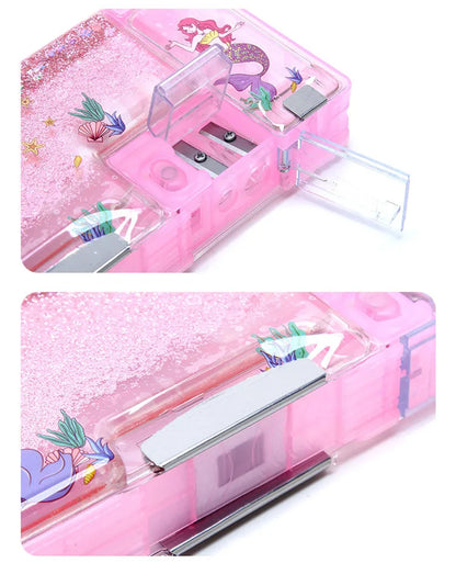 Pencil Box | Glitter Gel Pencil Box