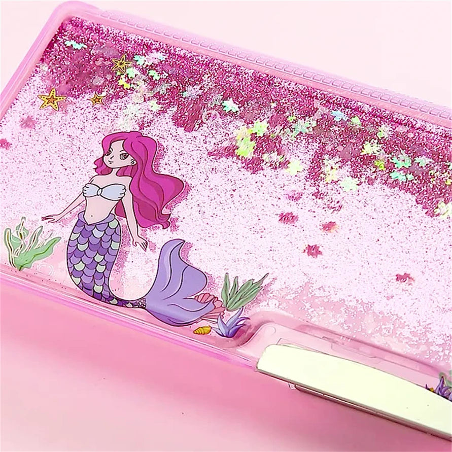 Pencil Box | Glitter Gel Pencil Box