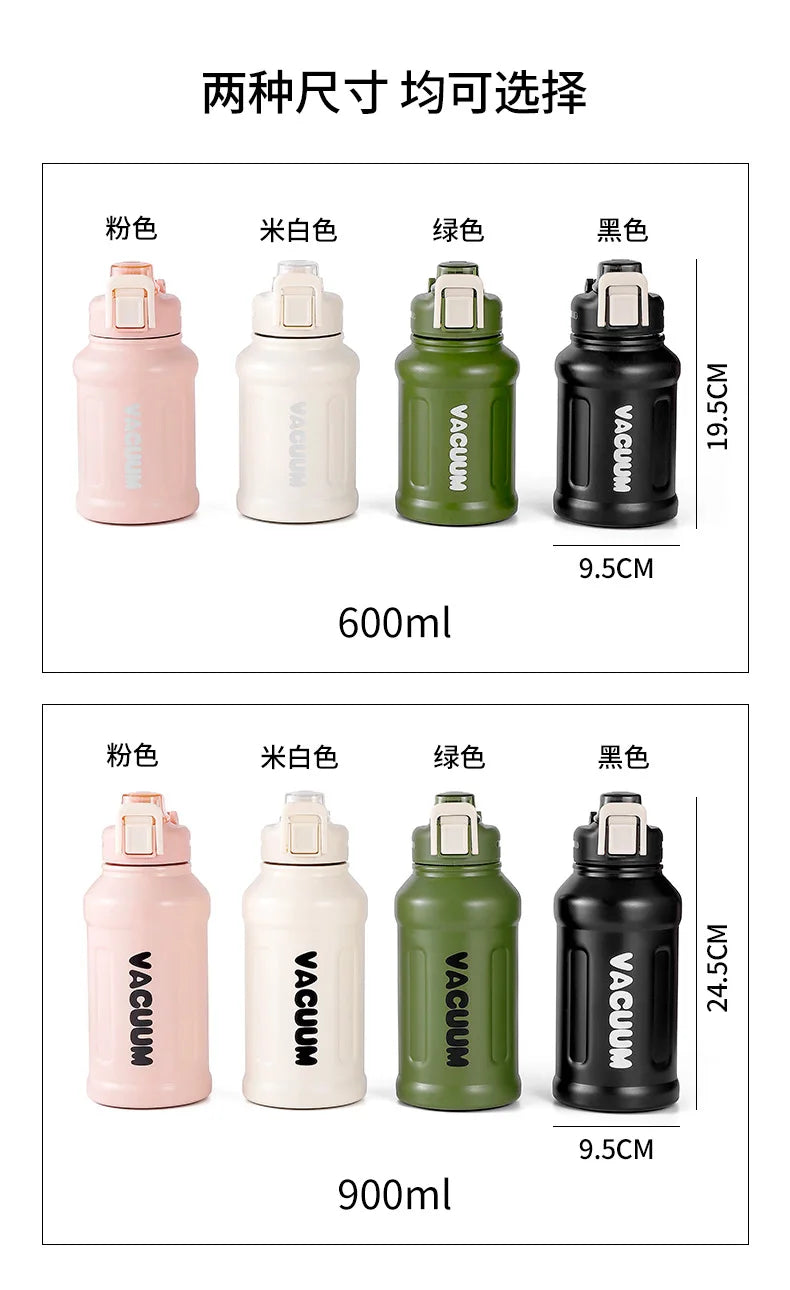 Water Bottle Vacuum Insulation Stainless Steel