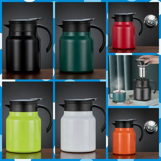 Thermal Coffee Pot | Heat-preserving Portable Travel Kettle