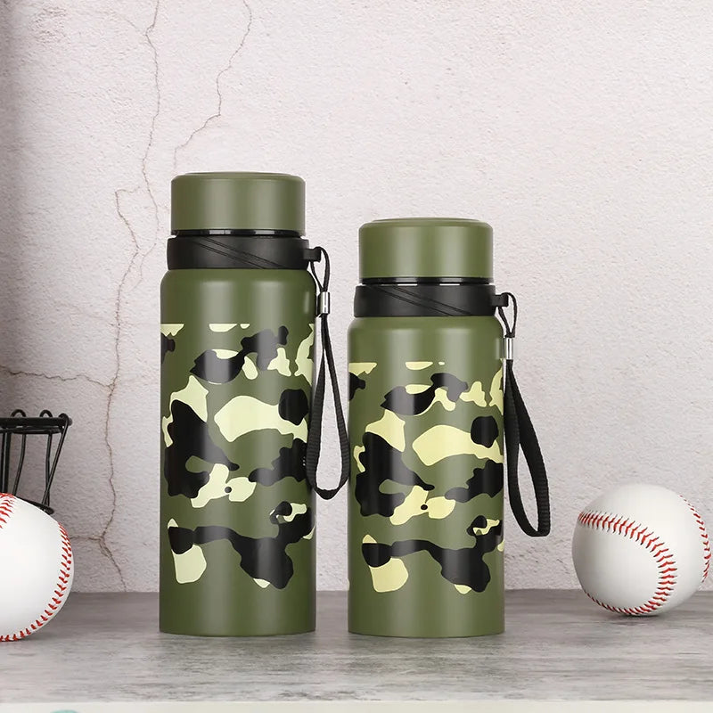 Stainless Steel Military Sports Bottle