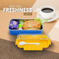 Stainless Steel Dual Portions Lunch Box